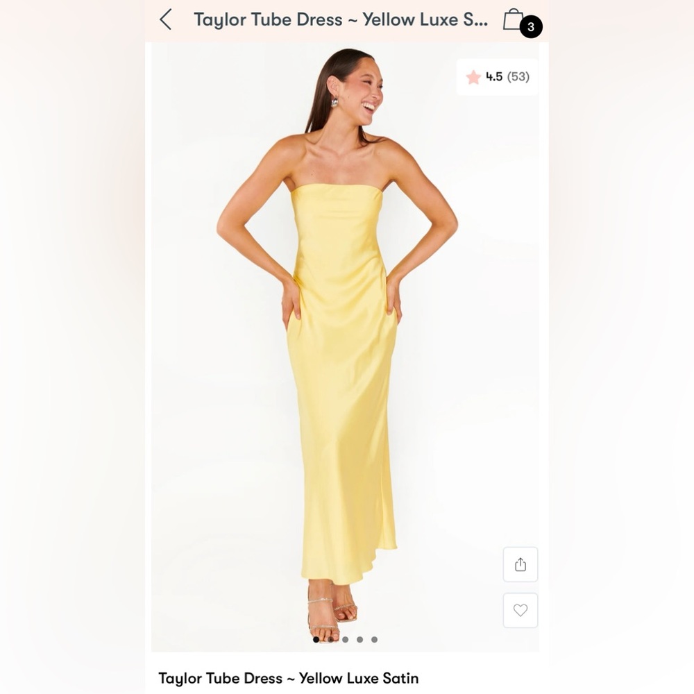 Show Me Your Mumu Taylor Tube Dress